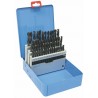 Set of drill bits, 41 pcs, 6.00-10.00x0.1 mm ČSN 221121RNHSS passivated, metal