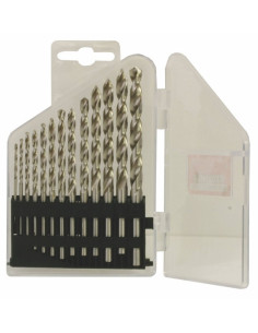 Set of drill bits, 13 pcs, 1.50-6.50x0.5 mm + 3.3+4.2 S338RCZ001HSS