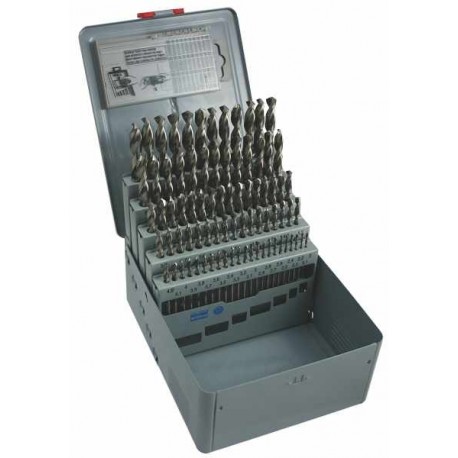 Set of drill bits, 91 pcs, 1.00-10.00x0.1 mm S338RCZ001HSS