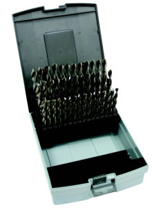 Set of drill bits, 41 pcs, 6.00-10.00x0.1 mm S338RCZ002HSS, plastic