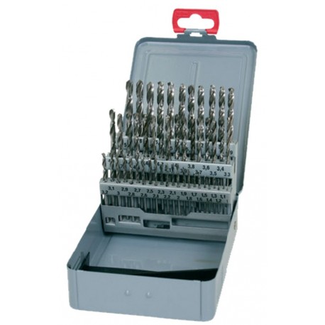 Set of drill bits, 50 pcs, 1.00-5.90x0.1 mm S338RCZ002HSS