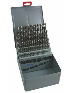 Set of drill bits, 81 pcs, 2.00-10.00x0.1 mm S338RCZ002HSS