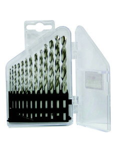Set of drill bits, 13 pcs, 1.50-6.50x0.5 mm + 3.3+4.2 S338RCZ004HSSCo5