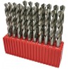 Set of drill bits, 20 pcs, MODUL 12.00-13.90x0.1 mm CZ004 HSSCo5, plastic