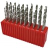 Set of drill bits, 30 pcs, MODUL 5.00-7.90x0.1 mm CZ004 HSSCo5, plastic