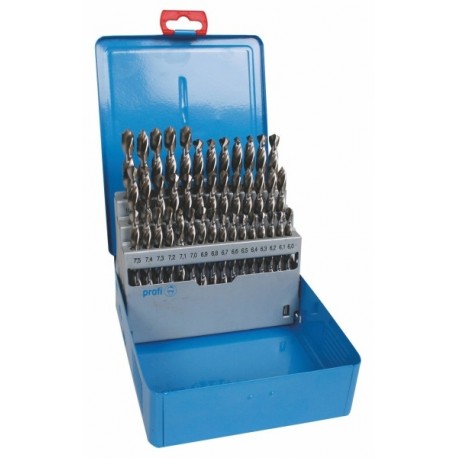 Set of drill bits, 41 pcs, 6.00-10.00x0.1 mm S338RCZ004HSSCo5, metal