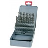 Set of drill bits, 50 pcs, 1.00-5.90x0.1 mm S338RCZ004HSSCo5