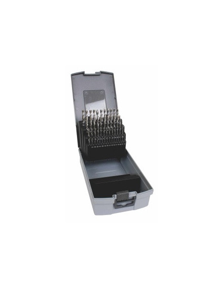 Sada vrtáků 51 dílná, 1,00-6,00x0,1mm S338RCZ004HSSCo5