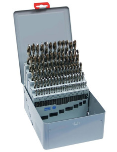Set of drill bits, 81 pcs, 2.00-10.00x0.1 mm S338RCZ004HSSCo5
