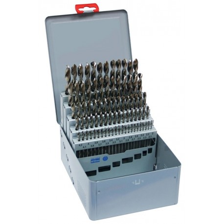 Set of drill bits, 81 pcs, 2.00-10.00x0.1 mm S338RCZ004HSSCo5