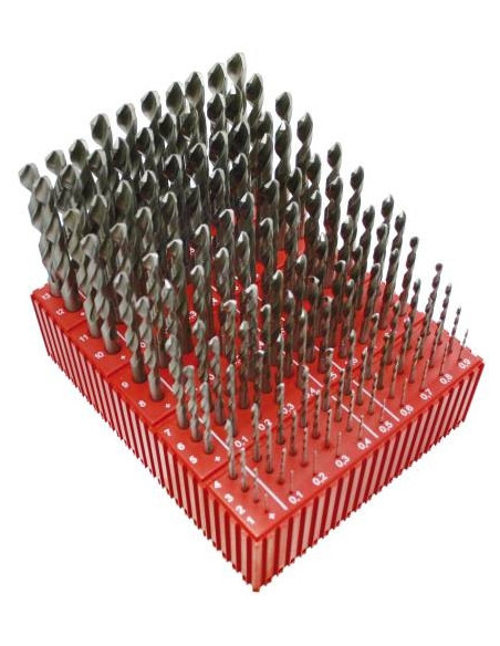 Sada vrtáků DIN338RNHSS 130dílů 1,00-13,90x0,1mm MODUL