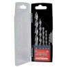 Set of left drill bits, 5 pcs, 4.00-10.00 DR338LGT50HSS for wood