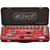 1/2″ 26-piece toolset 12-32mm + socket wrench, 72 teeth