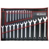 22-piece spanner set DIN 3113, vinyl case (6-32 mm)