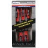 Set of screwdrivers PL, PH, 5 pcs, profi, cardboard box