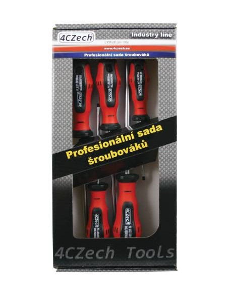 Set of screwdrivers PL, 5 pcs, profi, cardboard box