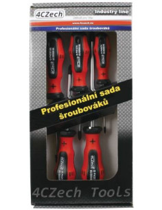 Set of screwdrivers PH, 5 pcs, profi, cardboard box