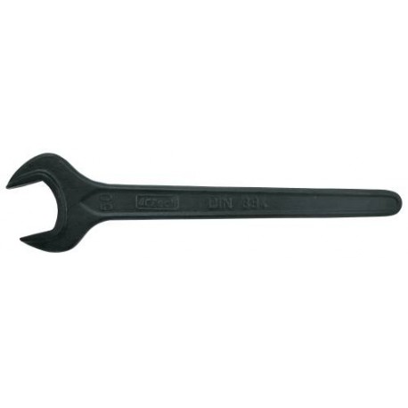 Single-side open end spanner 14 DIN 894 CrV blued