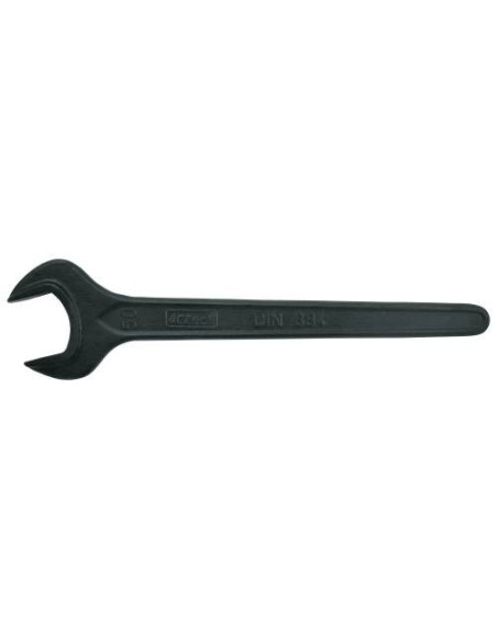 Single-side open end spanner 16 DIN 894 CrV blued