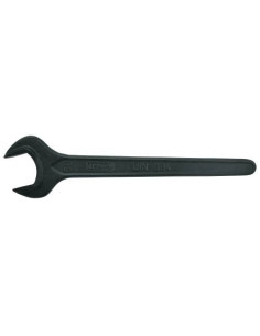 Single-side open end spanner 27 DIN 894 CrV blued