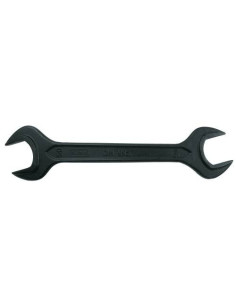 Double-side open end spanner 19+22 DIN 895 CrV blued