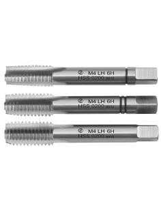 Sadový závitník M6x1 SADA LH ISO2 HSS DIN 352 LEVÝ