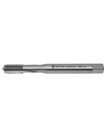 Machine tap M5x0.8 ISO2 HSSCo5 DIN 371 C