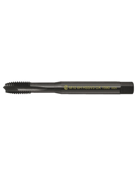 Machine tap M3x0.5 ISO2 HSSCo5 OX DIN 371 B