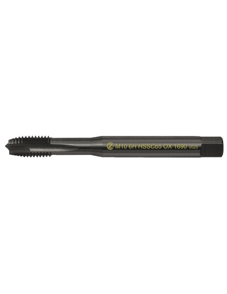 Machine tap M4x0.7 ISO2 HSSV3 OX DIN 371 B
