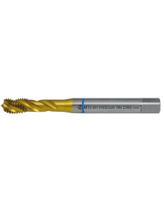 Machine tap M8x1.25 ISO2 HSSV3 TiN DIN 371 RSP35