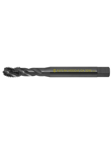 Machine tap M3x0.5 ISO2 HSSCo5 OX DIN 371 RSP35