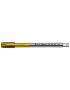 Machine tap M4x0.7 ISO2 HSSCo5 TiN DIN 376 B