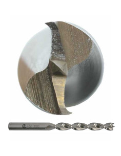 Brad point drill bit 04.00 DIN 338RGT50HSS Polished