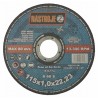 Cutting disk 115x1x22 for steel and stainless steel 50 pcs per pack