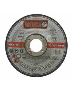 Grinder disk 115x2.5x22 for steel 25 pcs per pack