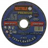 Cutting disk 125x1.6x22 for steel and stainless steel 50 pcs per pack PREMIUM