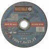 Cutting disk 150x1.0x22 for steel and stainless steel 100 pcs per pack