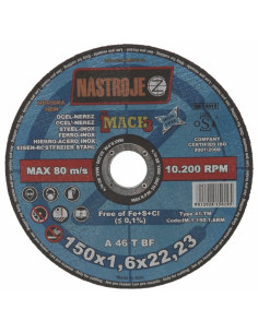 Cutting disk 150x1.6x22 iMACH3 for steel and stainless steel 100 pcs per pack