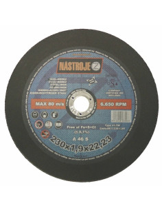 Cutting disk 230x1.9x22 for steel and stainless steel 50 pcs per pack