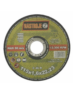 Cutting disk 115x1.6x22 for stone 50 pcs per pack