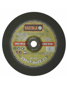 Grinder disk 230x7.0x22 for stone and cast iron C24P 25 pcs per package