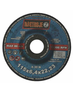 Grinder disk 115x6.4x22 for stainless steel A30N 25 pcs per package