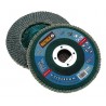 Grinder flap disc diam. 125 mm zirconium gr.120 for stainless steel, diagonal 20 pcs per pack