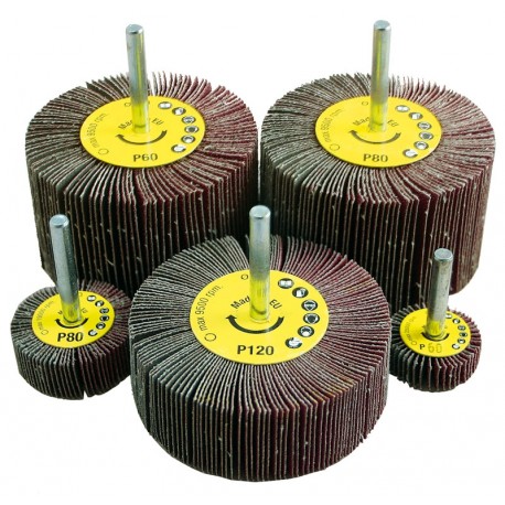 Stemmed flap disc 30x15x6, gr.60