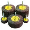 Stemmed flap disc 30x15x6, gr.80