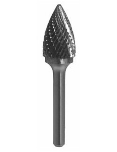 Rotary cutter file – oval, point TC G 10 20.0/60.0