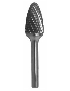 Rotary cutter file – oval, radial TC F 8 18.0/60.0