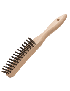 Brush: Three-row, Tech. descr.: polished steel 0.30 mm