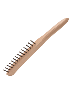 Brush: Single-row, Tech. descr.: polished steel 0.30 mm