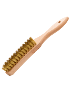 Brush: Four-row, Tech. descr.: corrugated brass 0.20 mm